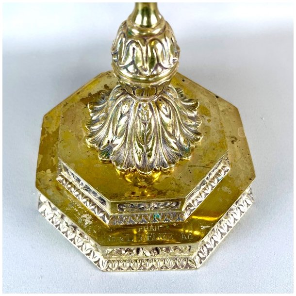 Kirkestage (Menorah) - 7-armet lysestage (Nr.3)