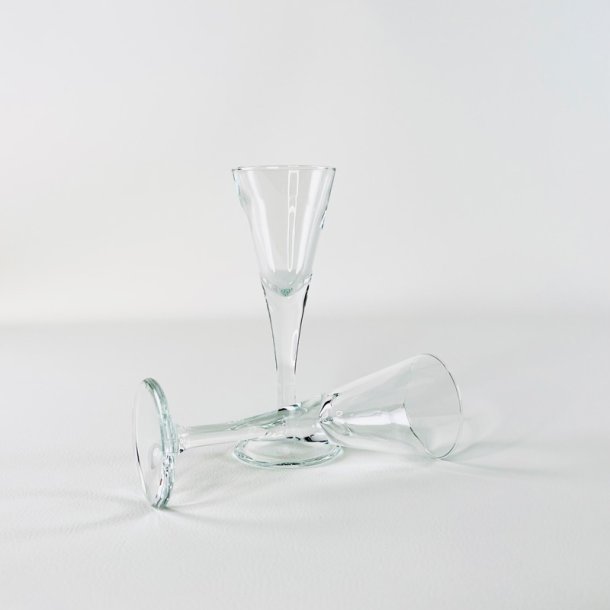 Snapseglas - klassiske, store 4 cl. (6 stk samlet)