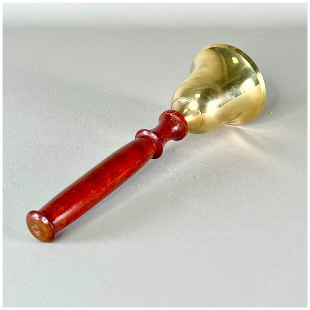 Klokke - messing m/trhndtag