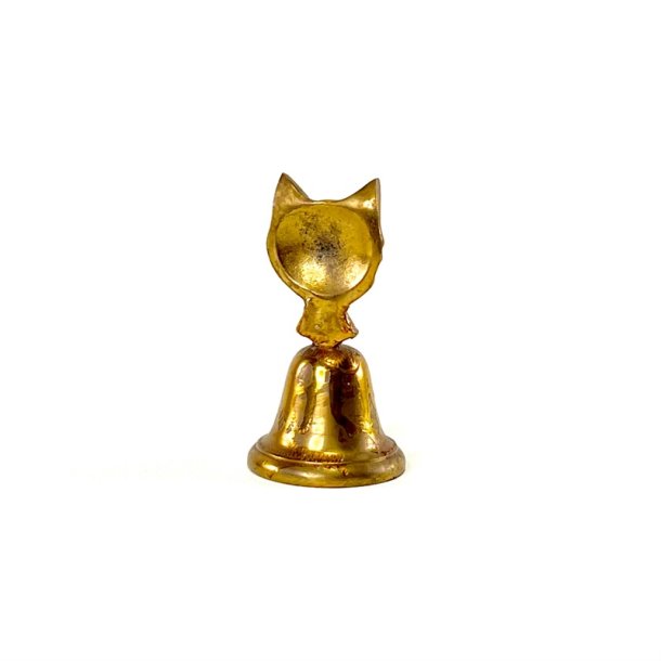 Klokke - vintage, med kattehoved