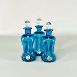 Kluk-kluk Karaffel, mini - Holmegaard, bl