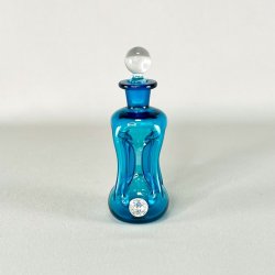 Kluk-kluk Karaffel, mini - Holmegaard, bl