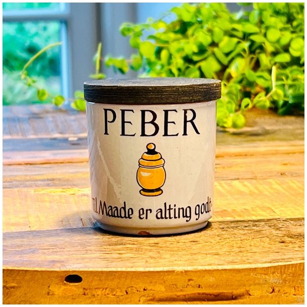 Knabstrup 'ordsprog' krydderikrukker 