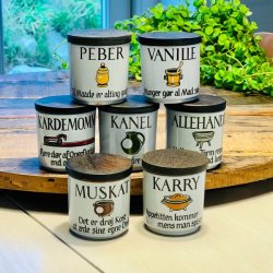 Knabstrup 'ordsprog' krydderikrukker 