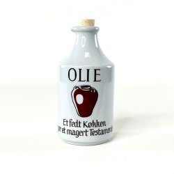 Knabstrup 'ordsprog' olie flaske med (ny) prop
