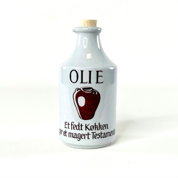 Knabstrup 'ordsprog' olie flaske med (ny) prop
