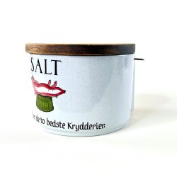 Knabstrup 'ordsprog' saltkar med l�g og v�goph�ng