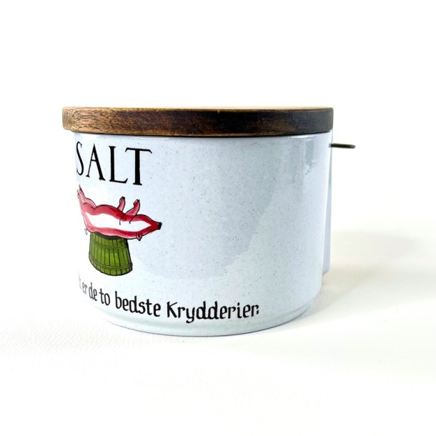 Knabstrup 'ordsprog' saltkar med l�g og v�goph�ng