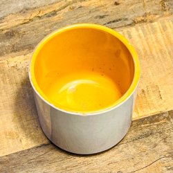 Knabstrup 'ordsprog' krukke til syltetj