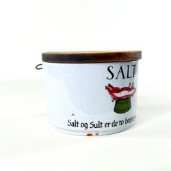 Knabstrup 'ordsprog' saltkar med l�g og v�goph�ng