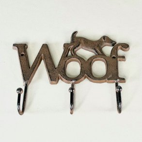 Knagerkke - 3 kroge, hund og Woof 