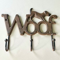 Knagerkke - 3 kroge, hund og Woof 