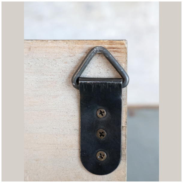 Knagerkke med 3 kroge 