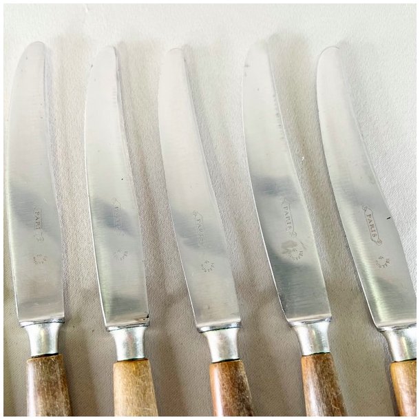 Knive - middagsknive (8 stk) Aux 2 Lions + Paris 