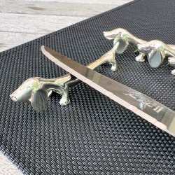 Knivsttte (st a' 6 stk) - Gravhund, slv