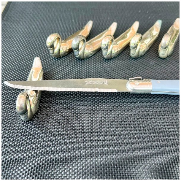 Knivsttte (st a' 6 stk) - Svane, slv