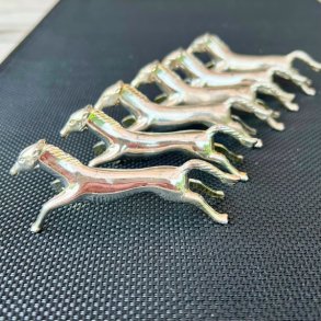 Knivsttte (st a' 6 stk) - Hest, slv