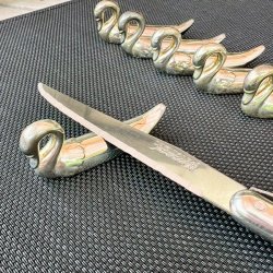 Knivsttte (st a' 6 stk) - Svane, slv