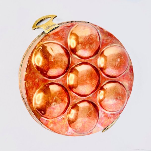 bleskivepande - kobber