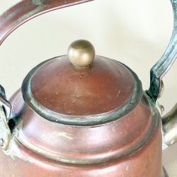 Kobberkedel - lille, antik