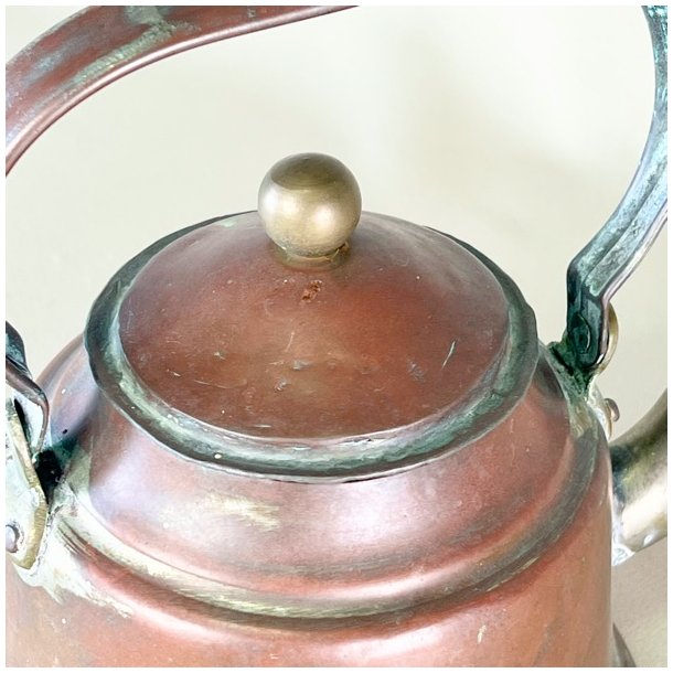 Kobberkedel - lille, antik