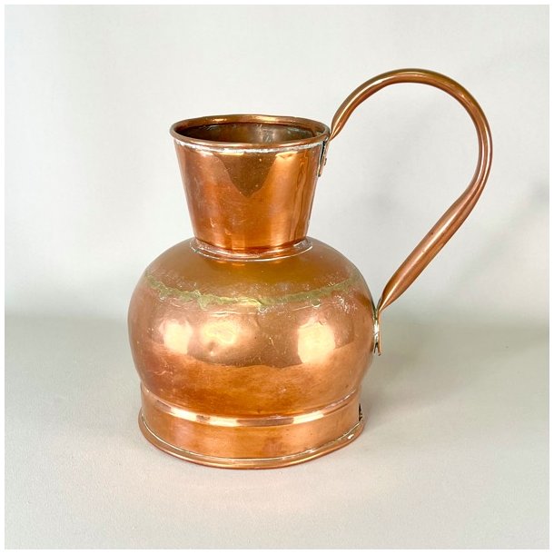 Kobberkande - vintage m/patina