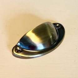 Sklegreb - messing, synlig skrue