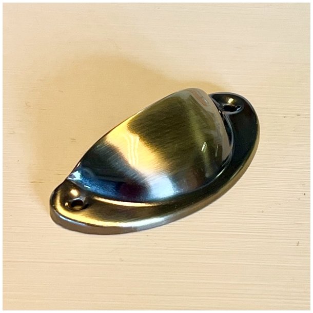 Sklegreb - messing, synlig skrue