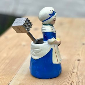 Køkkendame - vintage holder til køkkengrej