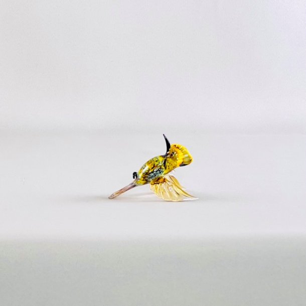 Glasfigur - kolibri til ophng