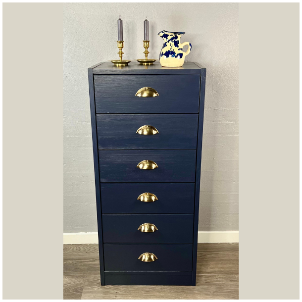 Kommode med 6 skuffer - SOLGT