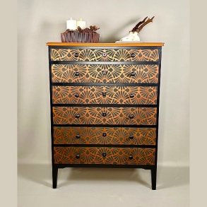 Kommode - teak with a twist - SOLGT