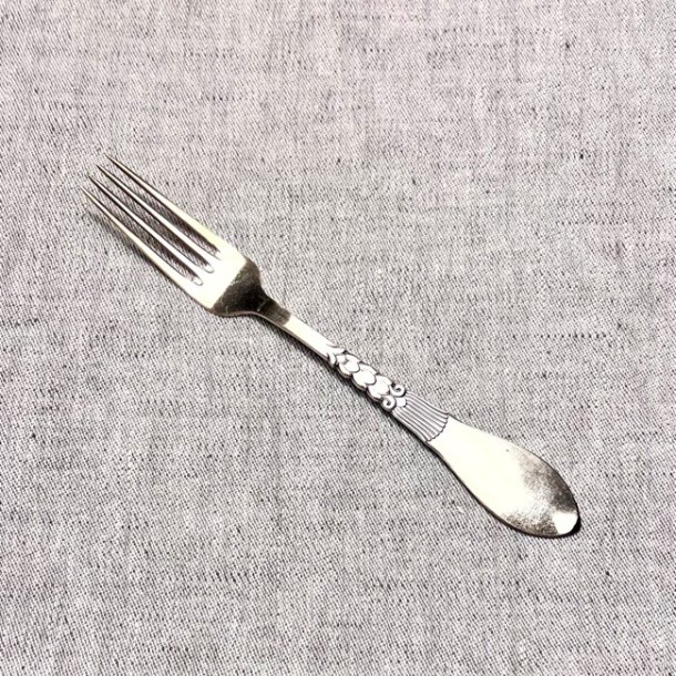 Vintage slvgaffel - Korn