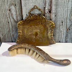 Bordkost m/fejeblad - fransk vintage