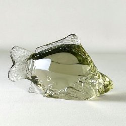 Glasfigur - Kosta Boda for WWF, fisk