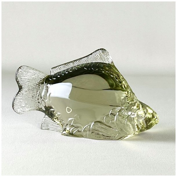Glasfigur - Kosta Boda for WWF, fisk