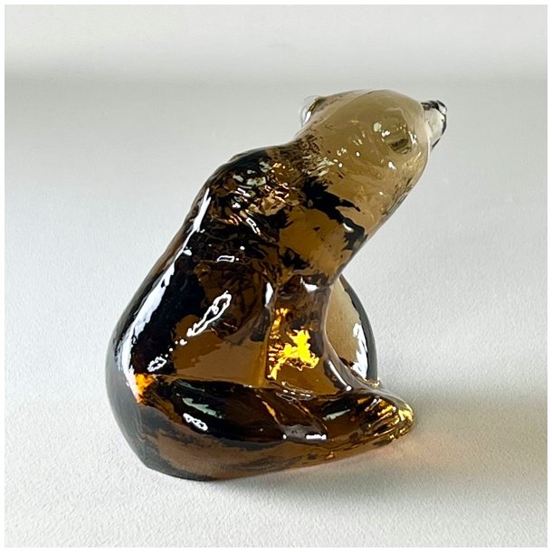 Glasfigur - Kosta Boda for WWF, bjrn