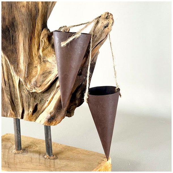 Sm krmmerhuse i metal (st a' 2 stk samlet) 