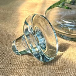 Karaffel - tung, polsk glas 