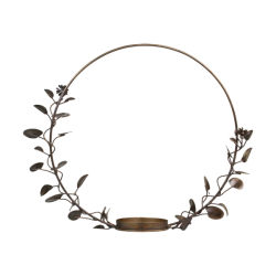 Krans med lysholder til ophng