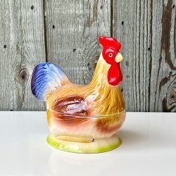 Fransk patform - Michel Caugant, farverig hane