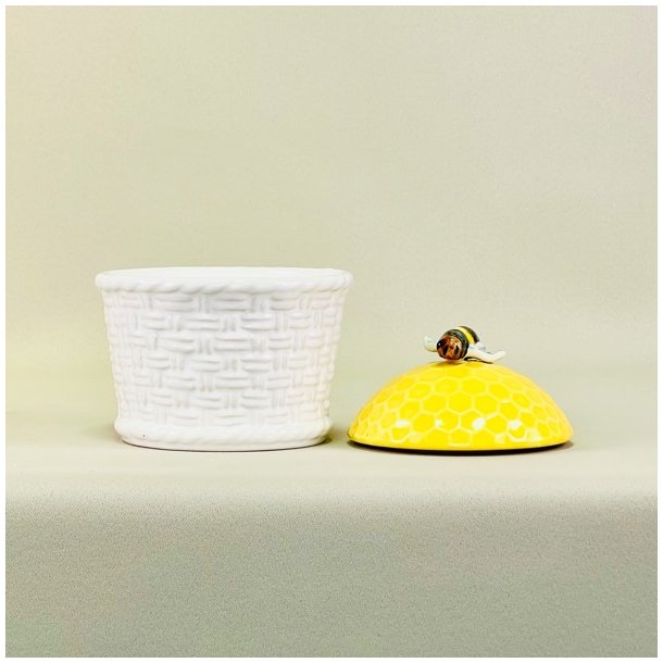 Honningkrukke med bi p lg 