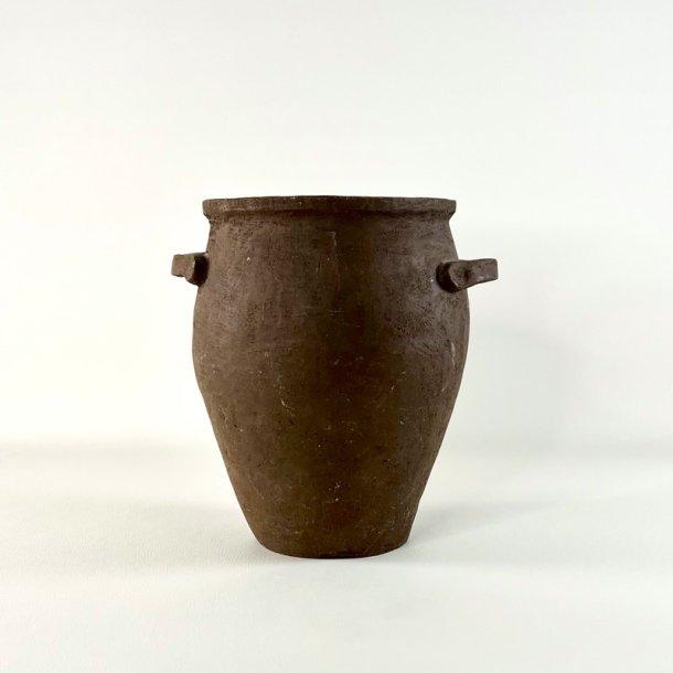 Rustik lerkrukke H24 cm