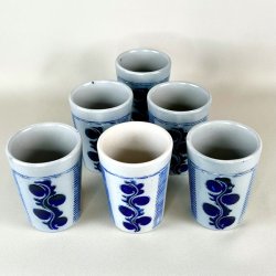 Krus - saltglaseret stentj (st a' 6 stk)