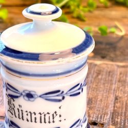 Krydderikrukker (st a' 5 stk) tysk, antik 1880