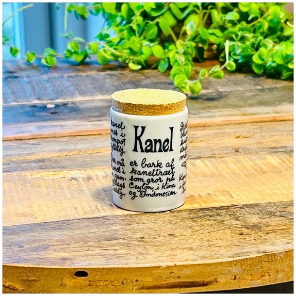 Krydderikrukker - hvid med opskrift