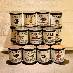 Knabstrup 'ordsprog' krydderikrukker 