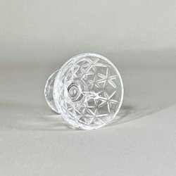 Vintage saltkar i krystalglas