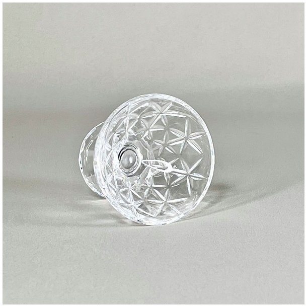 Vintage saltkar i krystalglas