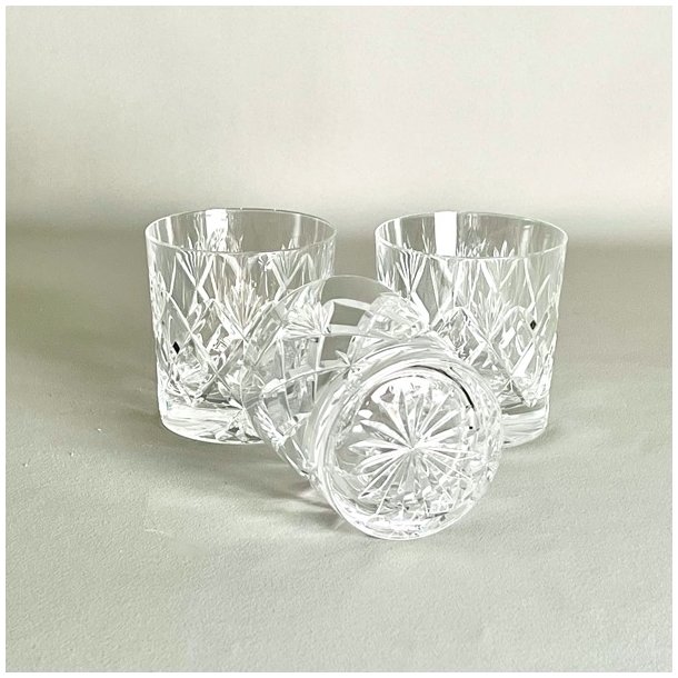 Whisky glas (st af 3) krystalglas 